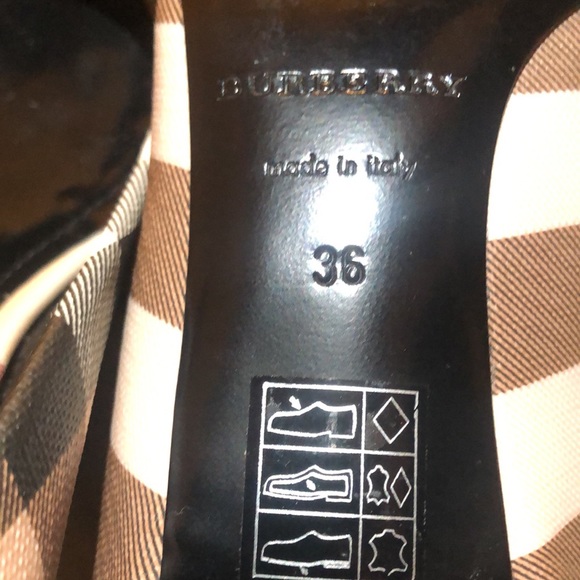 Burberry classic heels (like new condition) itcal fal8mon - Picture 4 of 8